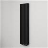 Mai & Mai Radiatore Verticale da Bagno 180x46cm, Radiatore Scaldasalviette a Due Strati Termoarredo Scalda Portasciugamani da Parete e Pavimento in Acciaio, Antracite