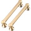zhijiaqian456 2x Maniglie per Cassetti e Sportelli Maniglie per Mobili Maniglie per Ringhiere, Maniglia del Cassetto Maniglie Cabinet, Maniglia Cucina (foro singolo)