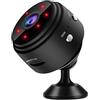 DISCORAMA® - MINI TELECAMERA A9 IP HD 1080P WIRELESS, MICROCAMERA SPIA WIFI 1080P, CAMERA TELECAMERA DI SORVEGLIANZA BABY MONITOR