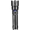MZMZM Torce LED ad alta potenza 3000000 lumen Lampada torcia ultra potente XHP360 Torcia ricaricabile Lanterna tattica ad alta potenza(XHP50-SET A)