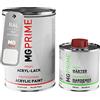 MG PRIME RAL 9003 Bianco segnale/Signal white satinato Vernice acrilica 1,5 litri / 1500 ml in barattolo incl. indurente