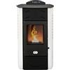 STUFE A PELLET ITALIA Siberia Idro 15 KW WiFi - Stufa a Pellet Idro WiFi Calore per Ambienti e Acqua Calda Efficienza 90% Scalda 90m² Autonomia 20H Programmabile 5 Potenze Garanzia 24 Mesi Bianco