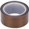 Walfront 1 Rotolo di Nastro Adesivo in PTFE Nastro Termosaldante Isolante per Materiali di Consumo per Sigillatrici Sottovuoto(Spessore 0,13 * larghezza 25 mm * lunghezza 10 m)