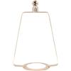 KOMBIUDA Accessori per Lampadario Fai da Telaio per Paralume E27 Oro | Struttura Paralume in Metallo, Foro 4cm, Anello di Fissaggio, per Famiglia e Ristorante