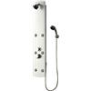 DP Griferia DP Bath - CF-7008 Colonna Doccia Idromassaggio, PVC, Argento
