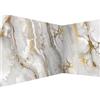 murando PREMIUM Carta da parati Pietra di marmo 550x250 cm Fotomurali in TNT Murale alla moda Decorazione da Muro XXL Poster Gigante Design Cameretta Carta per parete Abstrait bianco f-C-10015-a-a