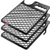 KADAX Grilla cadata kadax, griglia a colori in plastica, 30,5 x 23 cm, griglia di pittura per colore, strumento di pittura, griglie a strisce a colori (3, nero)