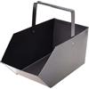 Aqbau® Contenitore per il carbone Contenitore per carbone Cassetto cenere Portacenere Contenitore per carbone in metallo Vasca per carbone (Argento antico)