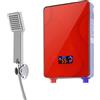 LoyaltyClivia Scaldacqua istantanea, 6500 W, 220 V, moderna, compatta, rossa