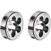 Generic XYWHPGV M14 X 1 filiera metrica tonda, filettatura macchina filettatura sinistra, acciaio per utensili in lega, 2 pezzi(e2fb8 47094 f6d08 a142a 95081 4013a