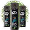 DETERMONDO 3 Bombolette di Vernice Spray Acrilica 400ml Bombolette Spray Colorate Multiuso per Interni ed Esterni (Ral 6018 Giallo Verde)
