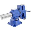 YISSALE Morsa con incudine, 100 mm morsa professionale, piatto girevole a 360°, morsa da banco, morsa da tavolo per banco da lavoro