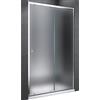 Yellowshop - SMART Porta doccia bagno 150 cm scorrevole struttura alluminio cristallo opaco 6mm, H cm 190(Cm 150, Cristallo 6 mm Puntinato Opaco)