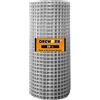 OreWork Maglia elettrosaldata zincata per diverse applicazioni. Altezza: 100 cm/Foro luce: 19 x 19 mm/Ø filo: 1,4 mm/rotolo: 25 m