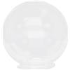 TOVINANNA Paralume in Plastica a Forma di Sfera per Lampione da Giardino, Resistente Agli Urti e Facile da Installare, per Luci da Giardino All'aperto in Cortili e Residenze
