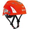 Kask - Casco Plasma Da Lavoro, Colore Rosso Fluo, 51-63 Cm