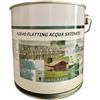 inferramenta Flatting all'Acqua per Legno Esterno | Finitura Lucida/Satinata Protettiva | Resistente agli Agenti Atmosferici | Formato 750ml / 2,5 l (Satinata, 2,5 Lt.)