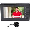 Dpofirs Videocitofono, Telecamera Spioncino, Telecamera per Porta Smart Vision, Schermo da 4,3 Pollici, Visione Notturna, Campanello Visivo Grandangolare, Spioncino Digitale, per Casa,