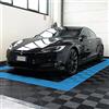 SOGI PAV-03-AZ Kit piastrelle in PP per pavimento officina, garage - 40x40 cm - 1 mq - 10 mq - 50 mq - 100 mq - colore azzurro (10 mq = 62 piastrelle)