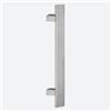 IWOFER Maniglione piatto dritto in acciaio inox satinato per porte serramenti (Lunghezza 500 - Interasse 300)