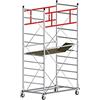 SCEDIL Trabattello altezza di lavoro 4,50 m in acciaio serie M5 SUPERLUX - made in italy I SCEDIL