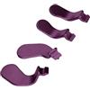 Generic Paddle Controller Intercambiabili in Acciaio Inossidabile per One Series 2: Precisione Migliorata e Facile Sostituzione per i Giocatori (PURPLE)