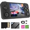 YTFSKFUI RG35XX H Console Portatile Retrogaming, Sistema Linux 5500 Giochi 64G Videogiochi Portatili, Schermo Da 3,5 Pollici Game Console Supporto Gamepad e Uscita TV, Batteria 3500mAh Console Retro Game