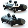 PAXO 2 x cover protettive in silicone compatibili con PS4, Playstation 4, nero/Controller Sleeve Bundle