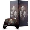 Head Case Designs Licenza Ufficiale Alchemy Gothic Nessun cattivo Albero Cranio Gotico Pacchetto Console Da Gioco Wrap E Pelle Per Controller Compatibile con Xbox Series X