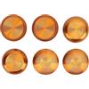 Xiuganpo Impugnature Analogiche in Metallo Sostituzione 6 Pezzi Levette in Lega di Alluminio per Controller Edge, Controllo Migliorato per gli Appassionati di Giochi (GOLD)