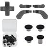 Dakexiong Pagaie di controllo Elite 9 in 1 per Xbox Elite 2 Core, D-Pads di ricambio per controller Xbox Elite 2 Core, levette per controller Elite Series 2 Core, accessori per Xbox One Elite 2 (nero)