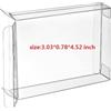 WICAREYO 10 custodie protettive trasparenti per cartucce N64 Games