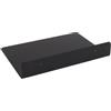 AMONIDA Supporto da Parete per Router in Lega di Alluminio con Finitura Lucida per Videocamera Set Top Box per Proiettore, Installazione Semplice per Ufficio in Soggiorno, 1 Rack di Stoccaggio (L)