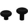 Generico 1 paio di tappi modificati del bilanciere il regolatore della maniglia del gioco di per Legion Go Joystick modificato sostituzione del joystick del bilanciere colorato Shell (Nero)