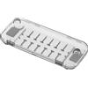 JUCHRZEY di archiviazione trasparente Juchrzey for for Switch 2 Console Storage Box (White A) (un bianco)