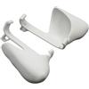 Generic Impugnatura stampata in 3D per Retroid Pocket 5,Impugnatura ergonomica console di gioco Impugnatura di supporto per Retroid Pocket 5 (bianco)