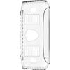 Generico Copertura protettiva adatta per CLAW8 AI+ Game Machine Custodia trasparente TPU Shell Cooling Anti-Drop, Custodia sottile morbida pelle protettiva (Trasparente)