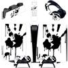 LNMLRBXEXZ Adesivo Skin Per PS5 Console Disc Edition & Digital Edition Sticker Vinyl Decal Cover Per Ps5 Controller & Charging Station & Headset & Media Remote 28455 Decalcomania Per Cover(Disc Version)