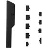 Zhixteu Set di Tappi Antipolvere per PS5 Slim, Copertura Antipolvere Interfaccia USB tipo A/C Porta LAN per PS5 Slim (Edizione Disco e Digitale)
