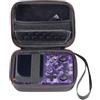 Generico Borsa da trasporto per console di gioco portatile per R36S R35S RG353V RG35XX Plus RGB20S Borsa da viaggio rigida portatile Borsa protettiva Borsa da gioco Accessori per videogiochi (Nero)