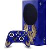 Head Case Designs Licenza Ufficiale EA Bioware Dragon Age Grigio Custodi Oro Heraldry Pacchetto Console Da Gioco Wrap E Pelle Per Controller Compatibile con Xbox Series S Console & Controller Bundle