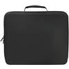 Generic Custodia di trasporto console di gioco per PS5 Slim Custodia protettiva, borsa di stoccaggio da viaggio Borsa portatile console per PS5 Slim, controller e altri accessori di gioco (Grigio)