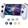 Spican Controller di gioco mobile per iPhone/Android, controller per telefono con effetto Hall, custodia per telefono, controller di gioco per Xbox, per PlayStation, Cloud/Steam Gaming