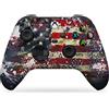 DreamController Tattered Flag Custom X-box Controller Wireless compatibile con X-box One/X-box Series X/S Orgogliosamente personalizzato negli Stati Uniti con stampa permanente HYDRO-DIP (non solo una