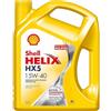 SHELL Olio motore Helix 15W-40 Olio minerale 4 L Compatibilità con RENAULT Clio III Hatchback BR0/1, CR0/1 CLIO II BB0/1/2, CB0/1/2, PEUGEOT 206 2 volumi/Coda spiovente 2A/C 207 WA, WC 307 3A/C