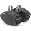 Givi EA101B - Coppia di borse laterali piccole espandibili, Per moto, 30 L, 29 x 47 x 28 cm