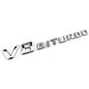keyscover V8 Biturbo Emblema 3D Adesivo Parafango Logo G63 S63 SL63 CL63 C63 CLS63 AMG