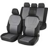 Walser coprisedili ignifughi compatibili con fiat qubo 2007-in poi 13242 nero grigio fodere auto