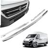 CHROMEMASTER | Compatibile con Fiat Ducato 2014-2021 | Profili per Griglia Anteriore; Modanature per Griglia del Radiatore; Acciaio inossidabile Lucidato | Nuovo, Attraente Aspetto dell'Auto