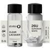 SD COLORS SUPERIOR WHITE 26U New Touch Up Paint 15 ML RIPARAZIONE GRAFFIO CHIP PENNELLO COLORE CODICE 26U SUPERIOR WHITE (VERNICI+LACQUA)